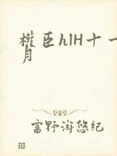 权臣hlH十一月