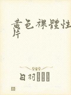 黄色裸体性生活片