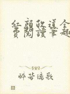 红颜政道全文免费阅读笔趣阁封面