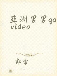 亚洲男男gay video