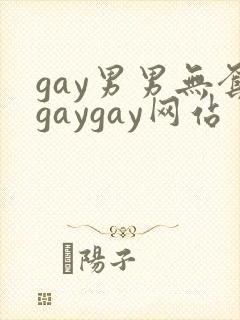gay男男无套gaygay网站封面