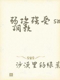 弱攻强受 sm 调教