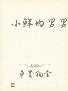 小鲜肉男男互操