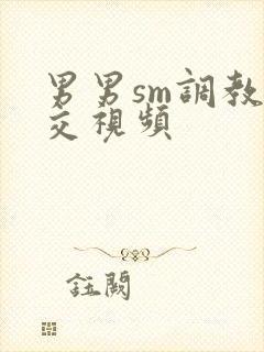 男男sm调教拳交视频