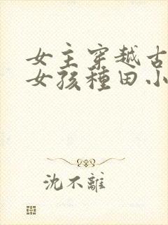 女主穿越古代小女孩种田小说封面