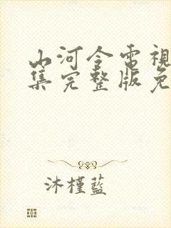 山河令电视剧全集完整版免费封面