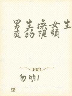 男生操女生操到爽的视频