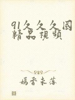 91久久久国产精品视频