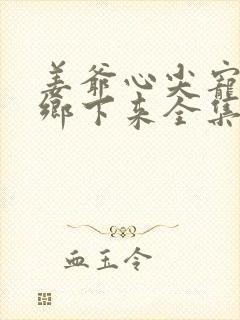 姜爷心尖宠她从乡下来全集