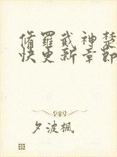 修罗武神楚枫最快更新章节