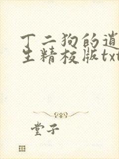 丁二狗的逍遥人生精校版txt下载