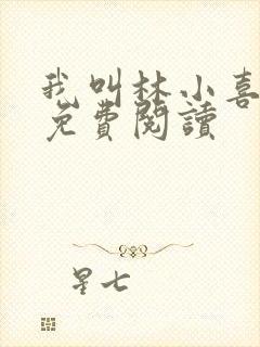 我叫林小喜全文免费阅读