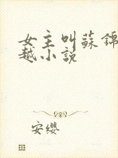 女主叫苏锦的穿越小说