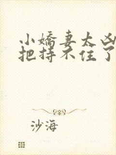 小娇妻太凶陆爷把持不住了短剧封面