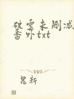 破云未删减全文番外txt