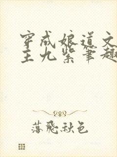 穿成娘道文的女主九紫笔趣阁封面