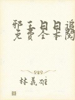 邪王日日追妻忙免费全本阅读