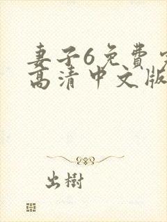 妻子6免费完整高清中文版,电视剧