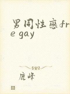 男同性恋free gay封面