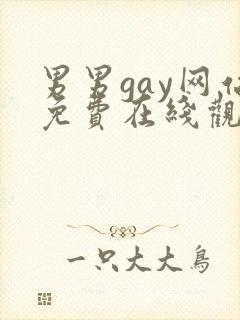 男男gay网站免费在线观看