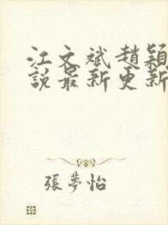 江文斌赵颖的小说最新更新内容