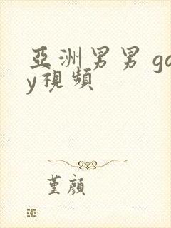亚洲男男 gay视频封面