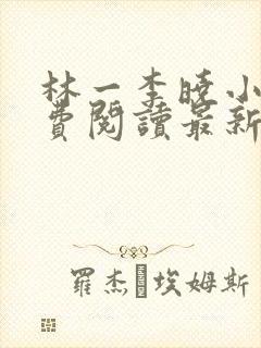林一李晓小说免费阅读最新章节列表