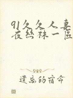 91久久人妻午夜丝袜一区二区