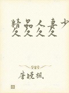 精品人妻少妇久久久久久