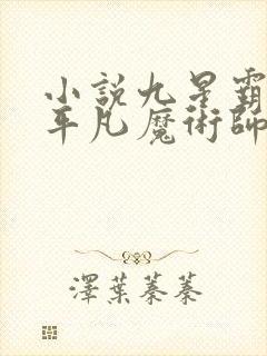 小说九星霸体诀平凡魔术师免费阅读全文作者