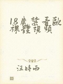 18岁禁看欧美裸体视频