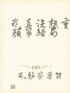 我真没想重生啊颜宁结局