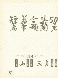 短篇合集500篇笔趣阁免费阅读