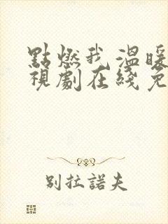 点燃我温暖你电视剧在线免费观看