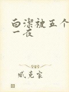 白洁被五个人玩一夜封面
