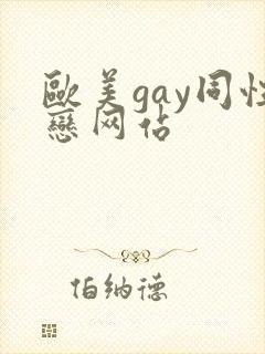 欧美gay同性恋网站