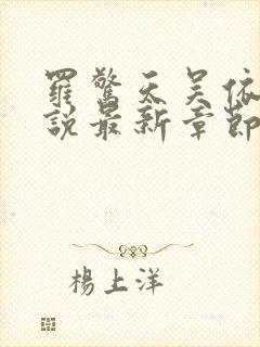 罗惊天吴依依小说最新章节更新时间