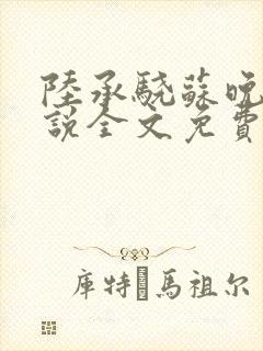 陆承骁苏晚星小说全文免费阅读最新