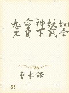 九命神纹txt免费下载全本