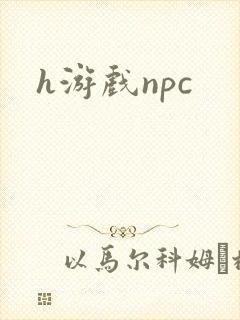 h游戏npc