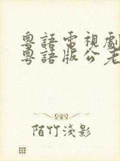 粤语电视剧大全粤语版公老万万岁封面