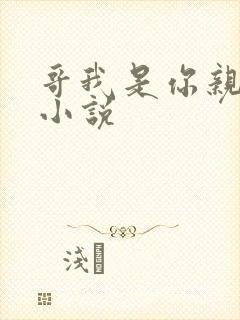 哥我是你亲妹妹小说