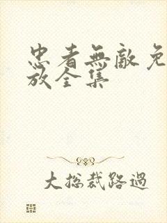 忠者无敌免费播放全集