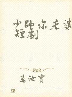 少帅你老婆又跑 短剧