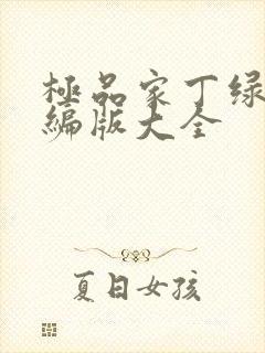 极品家丁绿帽改编版大全