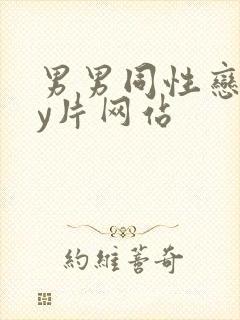 男男同性恋gay片网站