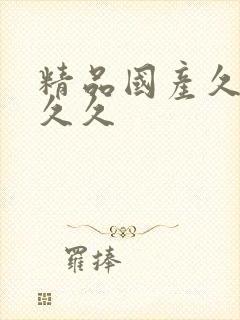 精品国产久久久久久