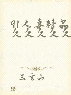 91人妻精品久久久久久久