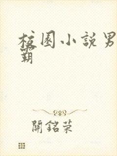 校园小说男主校霸