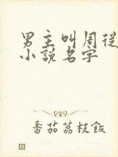 男主叫周从谨的小说名字